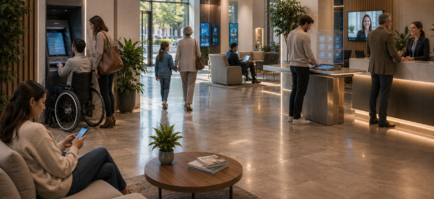 Accessible omnichannel banking across digital, branch and ATM services in the UK.