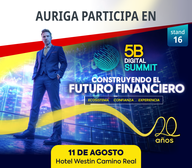 Auriga participa en el 5B Digital Summit 2026 en Guatemala