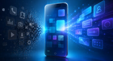 Interfaz de banca digital optimizada para mejorar la experiencia de usuario y la transformación bancaria.